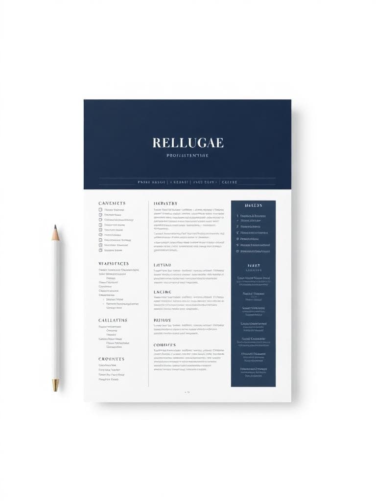Executive resume template